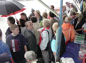 Es regnet mal wieder in Gro�ensiel